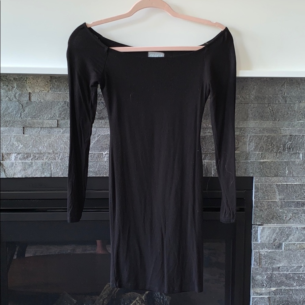 Black Bodycon dress (One Size)